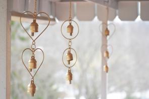 Handmade wind chimes